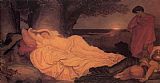 Lord Frederick Leighton Cymon and Iphigenia painting